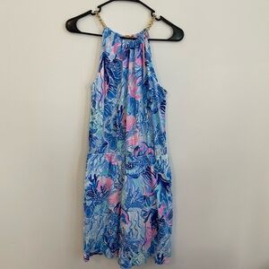 LILLY PULITZER Bowen Skort Romper  "SHADE SEEKERS" Size S $148 Preppy